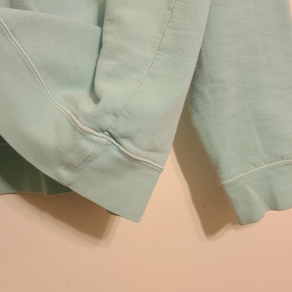 Avalon Apparel | Women's Light Green Crewneck Conway Sweatshirt (Size 2XL) - Picture 9 of 12